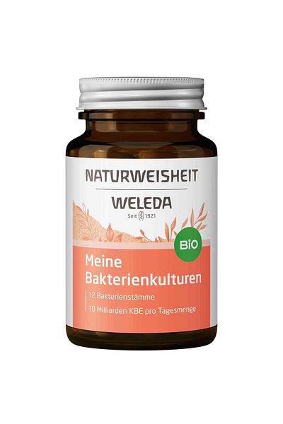 Weleda Supliment Alimentar, Weleda, Meine Bakterienkulturen, cu Tulpini de Bacterii Lactice Vii 40 capsule