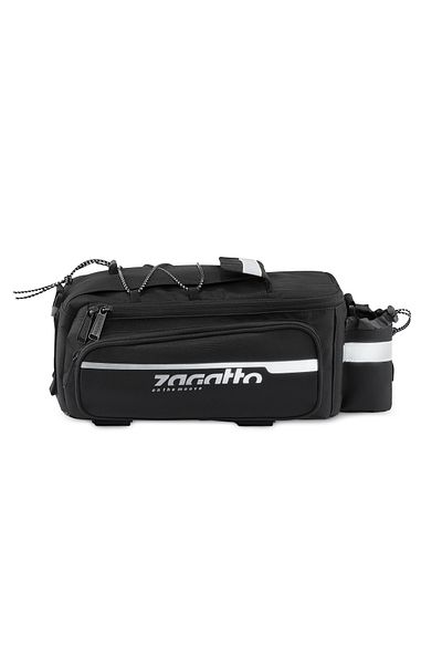 zagatto Bicycle trunk bag on the trunk, black, 38x13x20 cm Zagatto, ZG855
