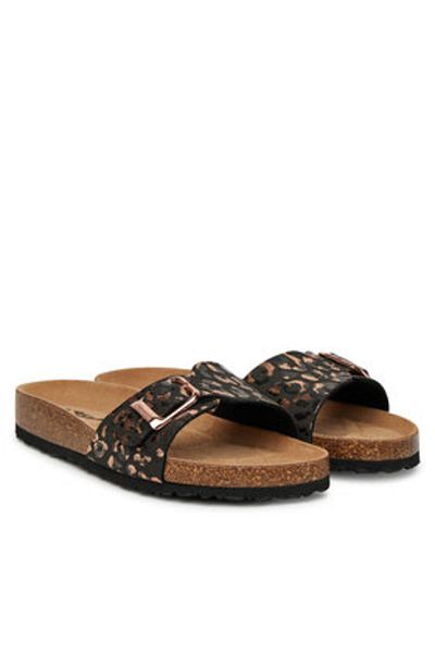 Tamaris Women's Flip-flops black TAMARIS-1-27520-42 090 BLACK/LEOPARD