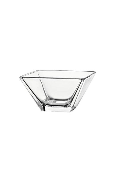 Vidivi Torcello High Definition Glass Small Candy Bowl with Lid Crystal Clear 11 x 11cm