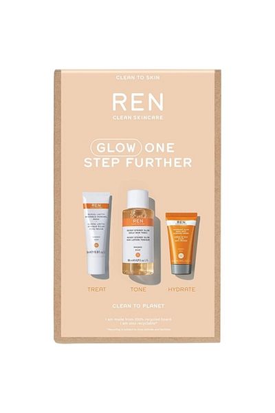 REN Set îngrijire piele, REN, Glow One Step Further Radiance Kit