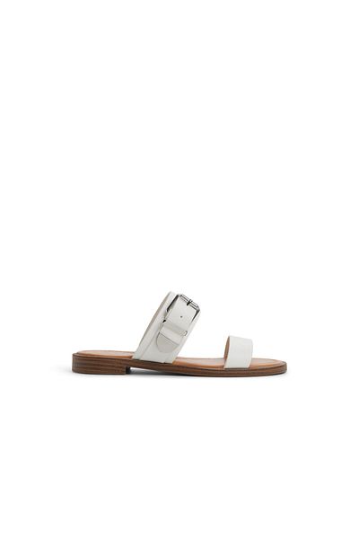Call it Spring White L Cas Sandals For Women