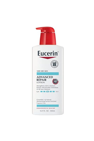 Eucerin Eucerin Loțiune de corp, Reparare avansată, Efect de reparare a barierei cutanate, Hidratare 48h, 500ml