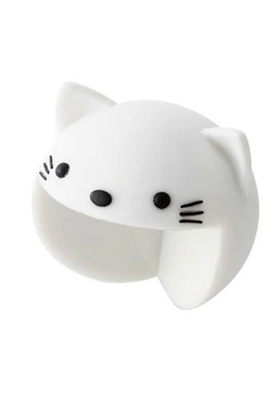 OEM Silicone corner protector, 3 x 3 cm, White