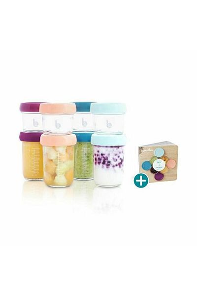 FISHER PRICE Babymoov airtight food storage container set 8 units