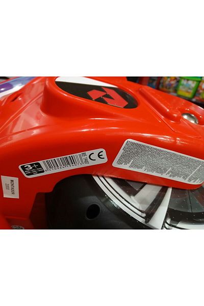 El Nino Baby Foot to Floor Injusa Winner Honda Motorcycle, 99x39x61 cm, Red