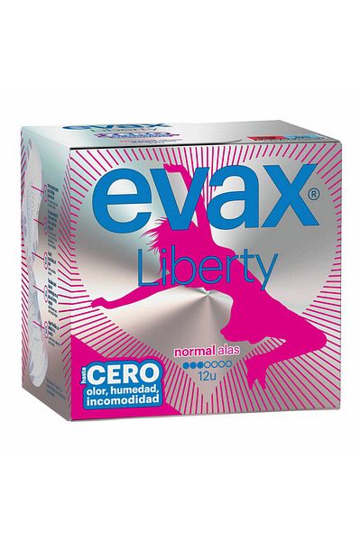 Camel Active Absorbante igienice cu aripioare, Evax Liberty, Normal, 12 bucăți