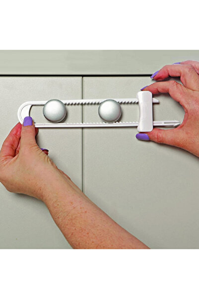 Dreambaby 3-Piece Sliding Lock White