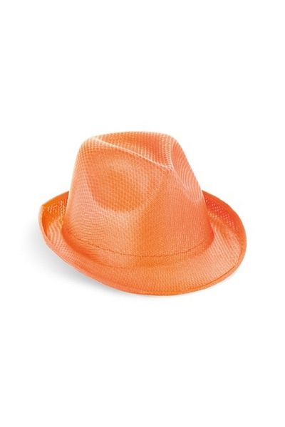 dalimag Orange Hat made of PP, versatile and stylish for summer 2025