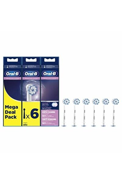 Intimichic Oral-B EB60 SENSITIVE electric toothbrush refills, 6 pieces