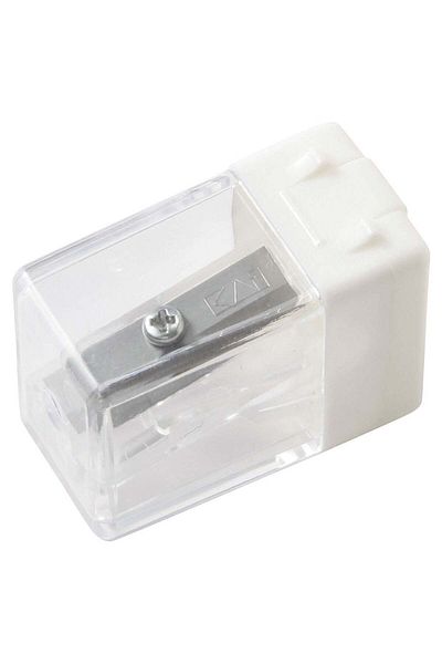 Muji Pencil Sharpener, White
