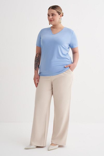 MYLİNE T-Shirt με λαιμόκοψη