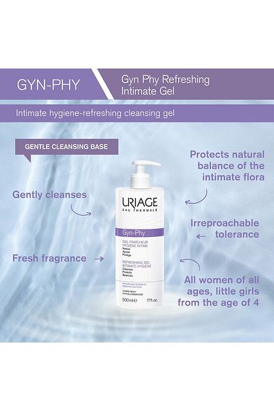 emsa Gel intim Uriage Gyn-Phy, 500 ml