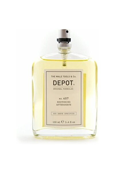 DEPOT 400 Shave Specifics No. 407, Pro-Vitamin B5, Regenerating and Invigorating, Aftershave Lotion ...