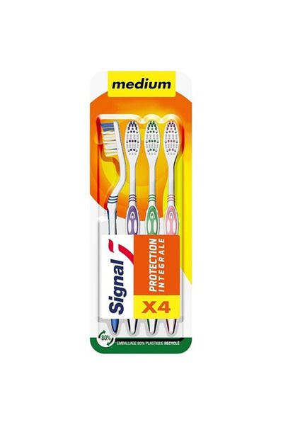 Signal Periuță dinți, Signal, Protection Integral, pachet 4 buc