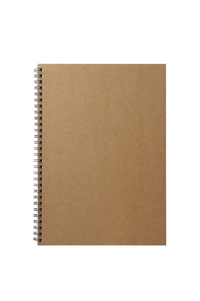 Muji Planting Tree Paper Double Ring Notebook , 48 Sheet , B5 , Beige