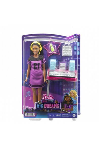 mattel Set accesorii plajă, 18 piese, Plastic, Multicolor