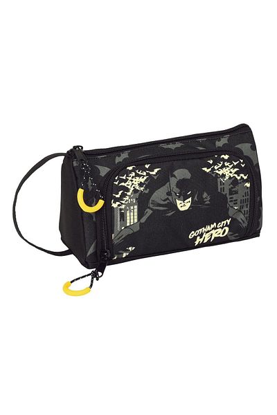 Batman Batman Hero school pencil case, black, 20 x 11 x 8.5 cm