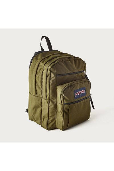 Jansport Solid Backpack with Adjustable Straps and Zip Closure - Lifetime Warranty