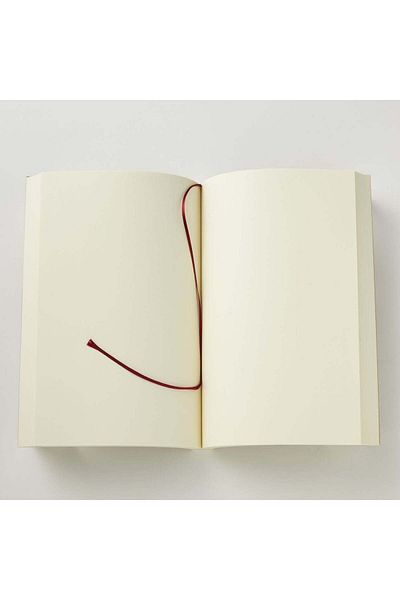 Muji Paper Notebook, 184 Sheets, 195 x 137 mm, Brown
