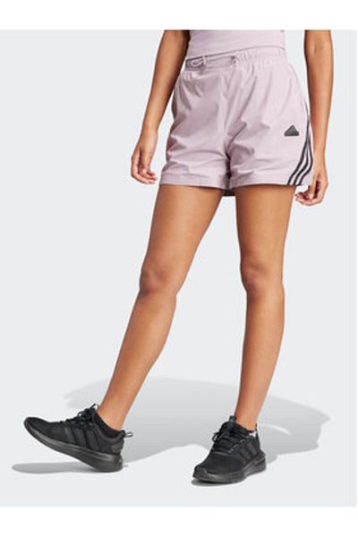 adidas Pantaloni scurți sport adidas pentru femei IS3615 violet