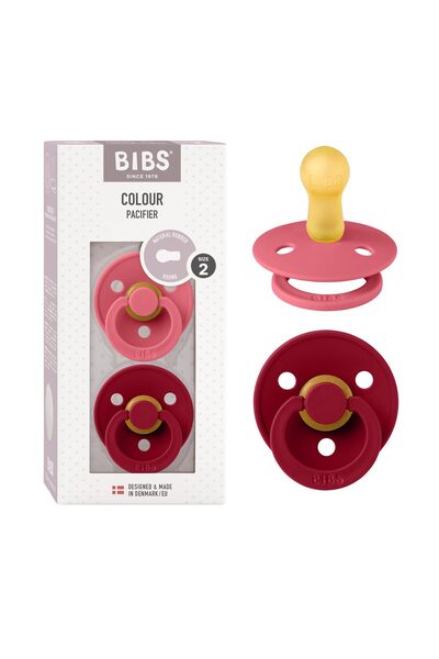 Bibs Πιπίλα από φυσικό λάτεξ, BIBS, μοντέλο 120254, Σετ 2 τεμαχίων