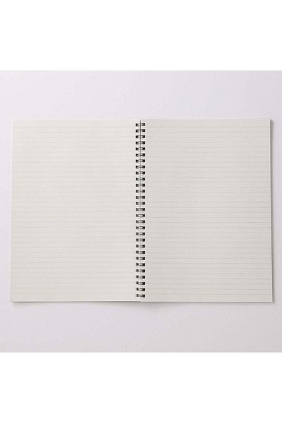 Muji Planting Tree Paper Double Ring Notebook , 48 Sheet , B5 , Beige