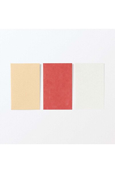 Muji Bamboo Paper Petit Envelope , Red , 5 pcs