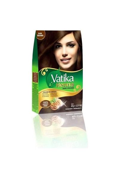 Dabur Vopsea de păr, Dabur Vatika Henna, Brown 60g