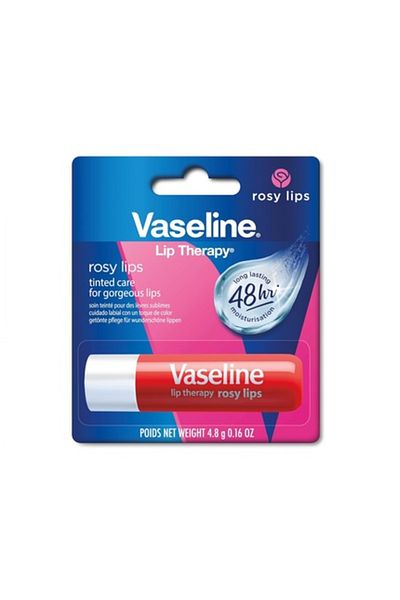 Vaseline Tinted lip balm, Vaseline, 4.8g, almond oil and rose
