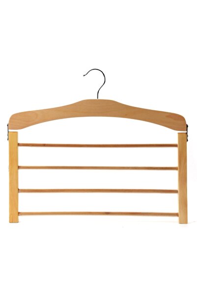 UnicUtil Set 2 Umerașe Pliabile din Lemn Multifuncțional, UnicUtil, Natur