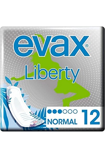 Evax Absorbents with wings, Evax Liberty Normal, 12 pcs