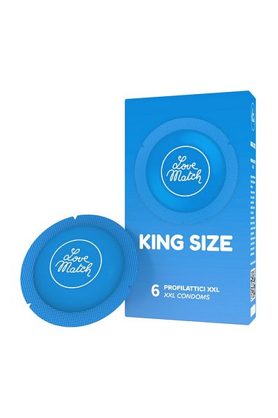 Lovewatch XXL condoms, 60 mm, 6 pieces