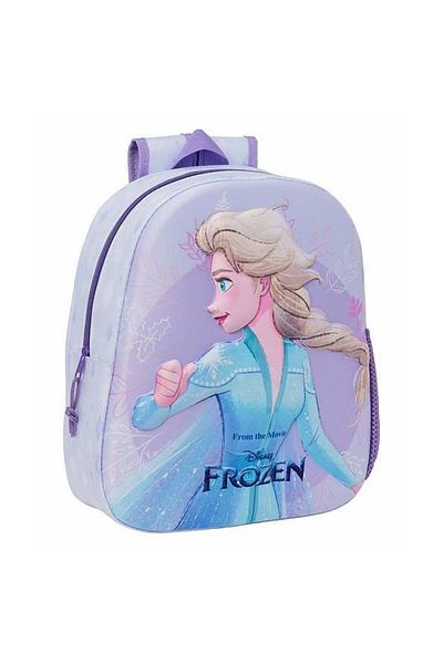 Frozen Frozen 3D Children's Backpack, 27 x 33 x 10 cm, Lilac