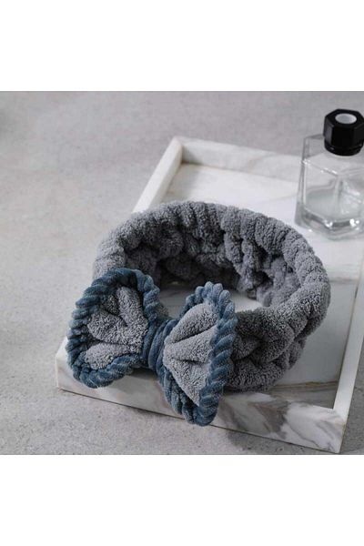 REEFI Modern rustic gray hair tie