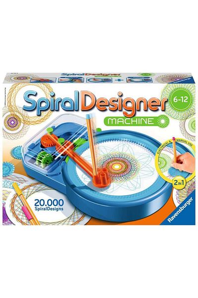 RAVENSBURGER Spiral drawing machine, Ravensburger, electric, 3 gears