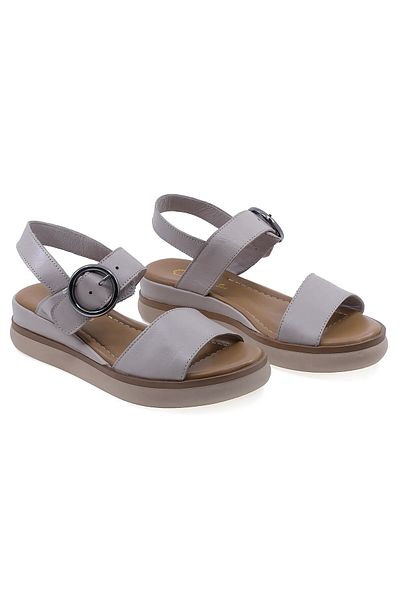 Caspiansea Women's Sandals, 23802, Casual, Natural Leather