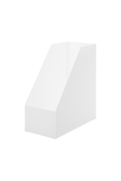 Muji صندوق ملفات عريض من البولي بروبيلين، مقاس A4، عرض 15 سم × عمق 27.6 سم × ارتفاع 31.8 سم، شفاف