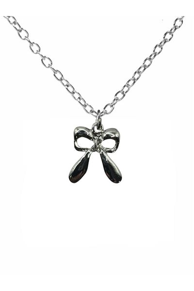 Herşey Nota Elegant Bow Tie Unisex Necklace with Bow Figure – the Symbol of Elegance and Elegance