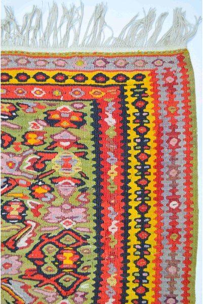 Handmade Hand Woven Colorful Persian Sine Rug 102X144 cm (1.47 m²)