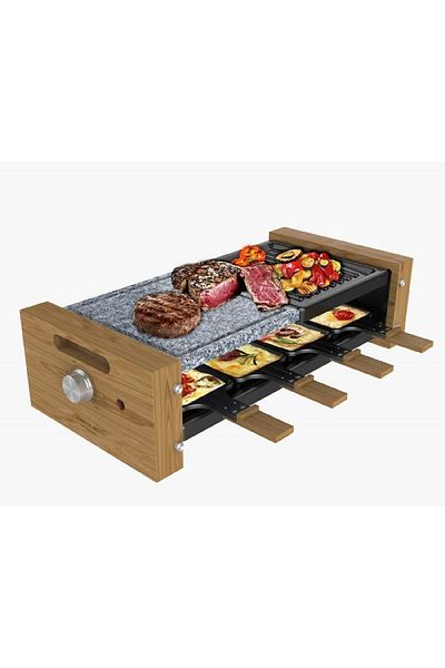 CECOTEC Grill Raclette Cecotec MixGrill 8400 Wood, 1200W