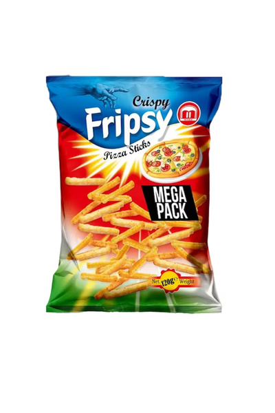 Fripsy Snacksuri Fripsy cu aroma de pizza 120gr, 10 buc