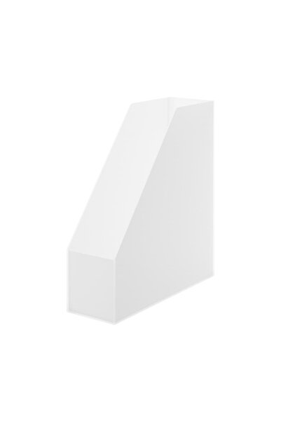 Muji Polypropylene Stand File Box, W10 x D27.6 x H31.8cm, A4, Clear
