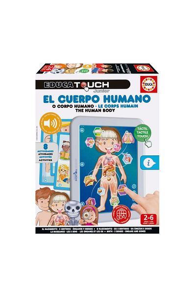 EDUCA Interactive children's tablet Educa Touch Junior, human body