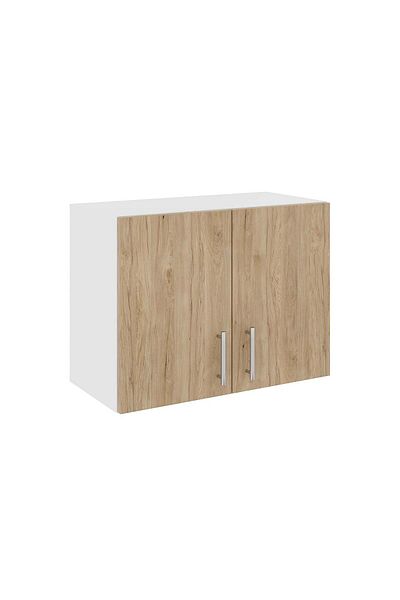 haaus.ro Upper Body Hood haaus Karo, Natural Wood/White, 60 x 30 x 45 cm