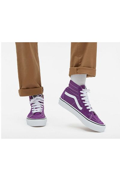 Vans Sk8-Hi Tapared Women Casual Shoes Vn0009Qp1N81 Purple