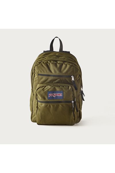 Jansport Solid Backpack with Adjustable Straps and Zip Closure - Lifetime Warranty