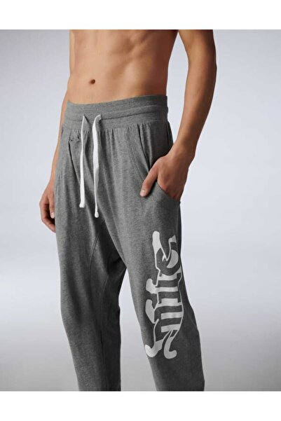 Henderson Men's Active Wear Sweatpants Base & Loose Cut & Oversize Fit & White Print | Robert Kupisz