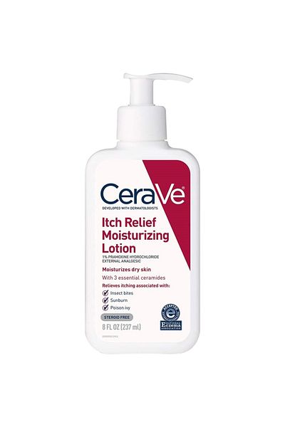 CeraVe Loțiune de corp, CeraVe, loțiune hidratantă pentru ameliorarea mâncărimii, calmează și hidratează pielea, 237gr