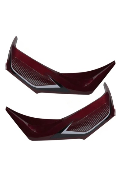 TÜRKMOPET Kuba Ege 50 Sağ Sol Dış Dizlik Takımı Kırmızı